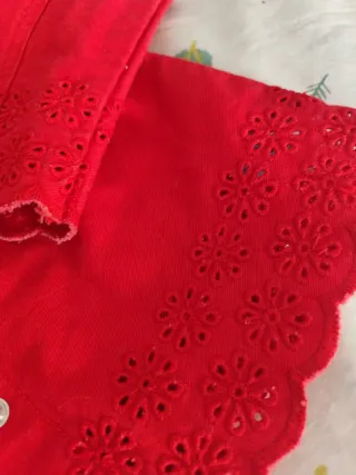 Cazadora niña Mayoral roja vaquera