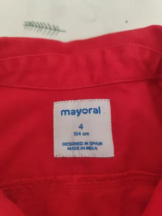 Cazadora niña Mayoral roja vaquera