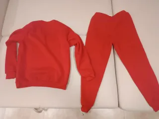 Chándal hombre rojo sin usar Talla XS