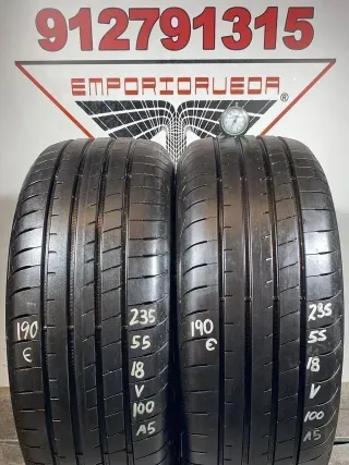 235 55 18 V GOODYEAR RUEDA AL 90% VIDA UTIL