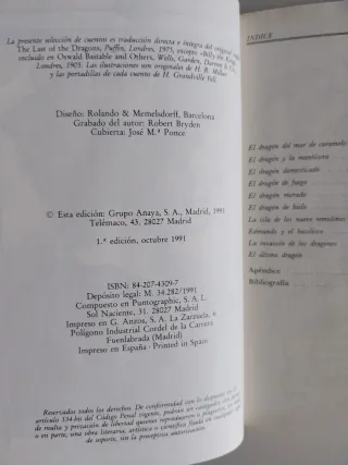 Historias de dragones (ANAYA - TUS LIBROS)