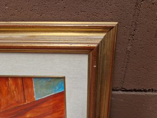 Quadro Roberto Lombardi Sacro Cuore anni '80