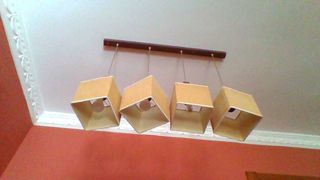 Lámpara colgante de 4 luces