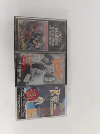 Cintas Cassette: Iron Maiden y Compilaciones