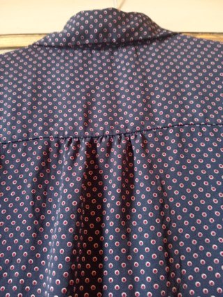 Camicia donna fantasia pois