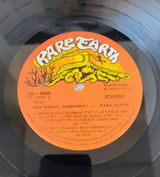Rare Earth - One World (1971)