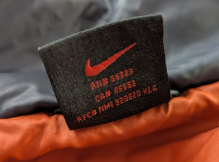 Chaqueta Nike puffer vintage 1999 – Talla M – Y2K