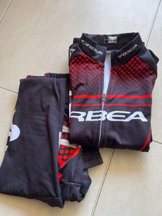 Conjunto Ciclismo Niño Orbea 140cm