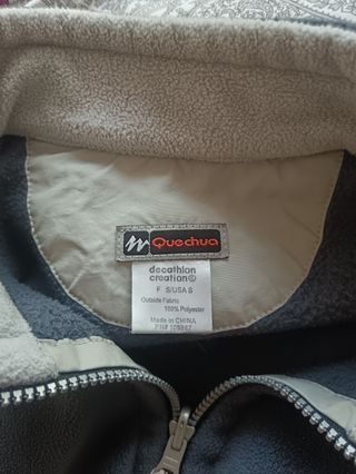 Chaqueta polar gris