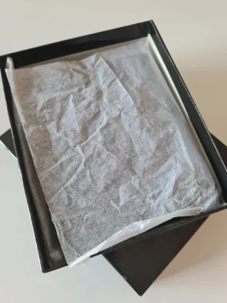 Cartera de piel negra para caballero.A estrenar!