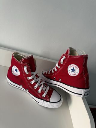 Zapatillas Converse All Star Rojas
