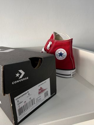 Zapatillas Converse All Star Rojas