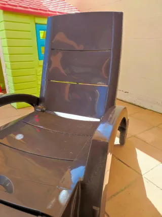 Tumbona Ocean Polipropileno Negra