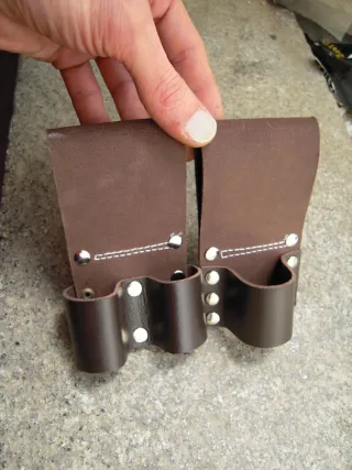 Bolsa de cuero vacuno para encofrado