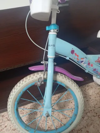 Bicicleta Frozen Niña, muy poco uso