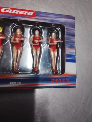 Figuras Carrera Gridgirls Scalextric