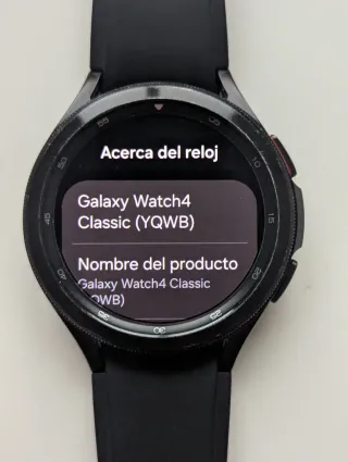 Samsung Galaxy Watch 4 Classic Negro
