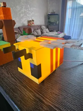 Lámpara Abeja Minecraft
