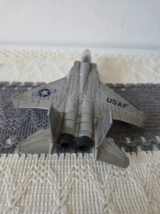 Modellino Aereo Militare USAF Metallo Vintage
