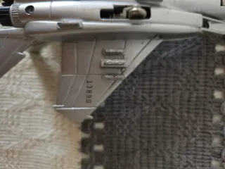 Modellino Aereo Militare USAF Metallo Vintage