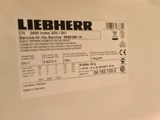 Nevera Liebherr A+