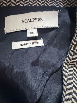 Traje Scalpers americana y pantalón nuevo