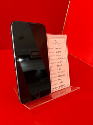 iPhone SE 2020 128GB Negro