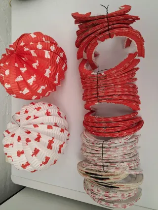 Farolillos Tio Pepe Rojos y Blancos