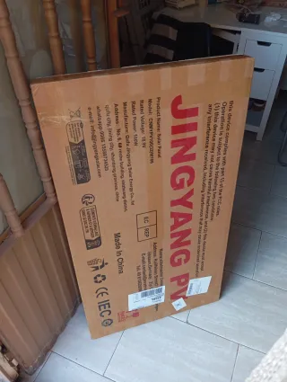 2 Placas Solares JINGYANG PV 100W 100€ las dos