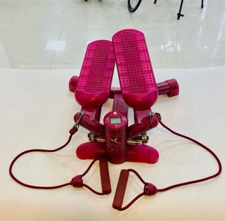 Mini Stepper con Cuerdas de Resistencia
