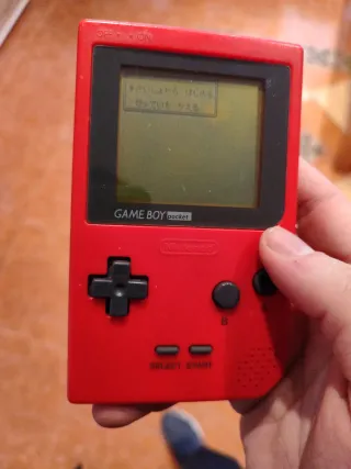 Nintendo Game Boy Pocket Roja