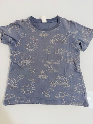 Pack 4Camisetas H&M Manga Corta