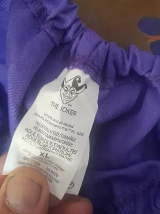 Costume Joker adulto taglia unica