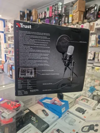 Trust Emita Streaming Micrófono USB