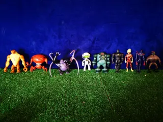 Lote 9 figuras Ben 10 – Colección