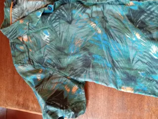 Camicia ragazzo/donna lino e cotone