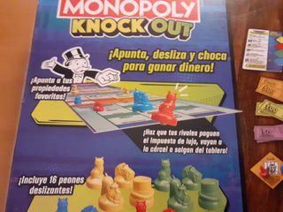 Monopoly Knockout Juego de Mesa Familiar