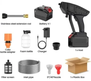 Hidrolimpiadora Portátil Batería 30000mAh
