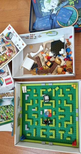 Lotto 6 giochi da tavolo: Haba, Lego, Minotaur