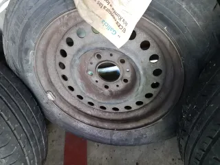 4 Llantas Hierro BMW E34