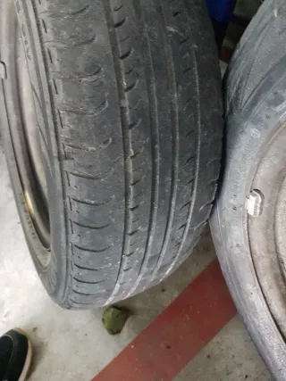 4 Llantas Hierro BMW E34