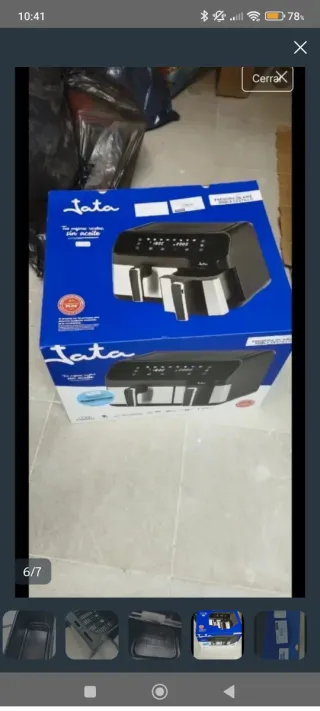 Freidora de aire Jata 9L