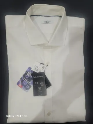 Camisa Pedro del Hierro XXL Blanca sin estrenar