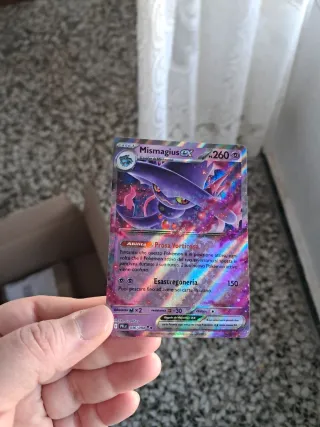 Carta Pokémon Mismagius EX 260 HP Italo