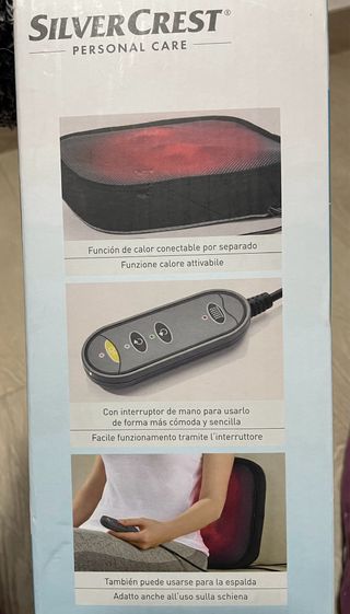 Masajeador eléctrico de pies y espalda