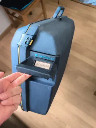 Maleta Samsonite azul