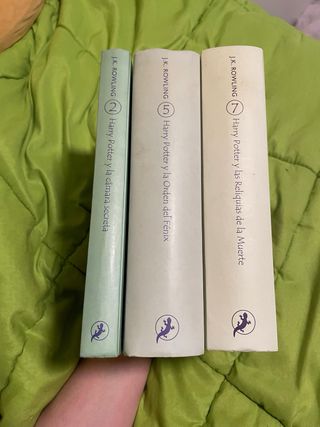 Libros Harry Potter versión original