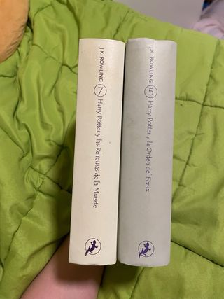 Libros Harry Potter versión original