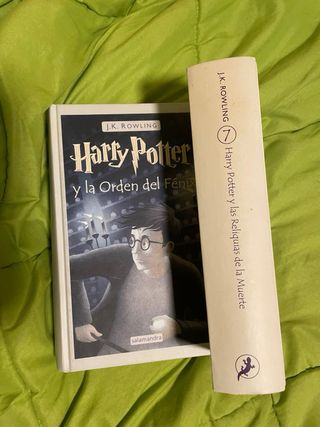 Libros Harry Potter versión original