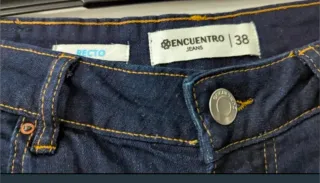 Pantalón Encuentro Jeans Recto Talla 38